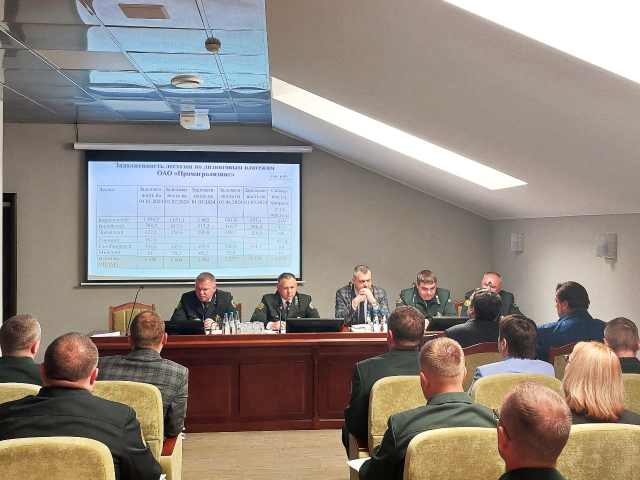 На  заседание коллегии Минского ГПЛХО сегодня планируется рассмотрение трех объемных вопросов